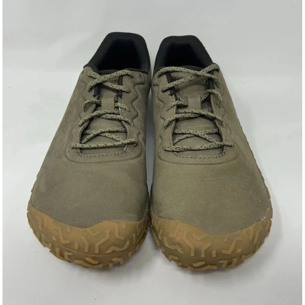 Merrell Vapor Glove 6 LTR J067937 Barefoot Olive Sneakers Shoes Men's Size 9.5